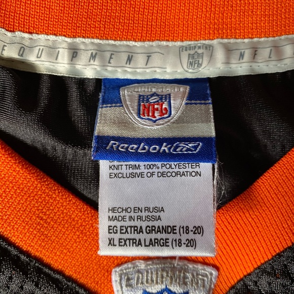 Cincinnati Bengals  Reebok NFL  Jersey Sz Youth XL - Picture 4 of 5